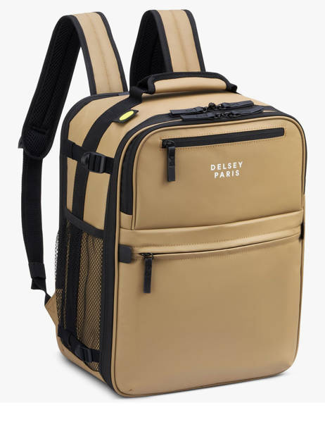 Business Rugzak Delsey Beige maubert 2.0 3813640W ander zicht 2