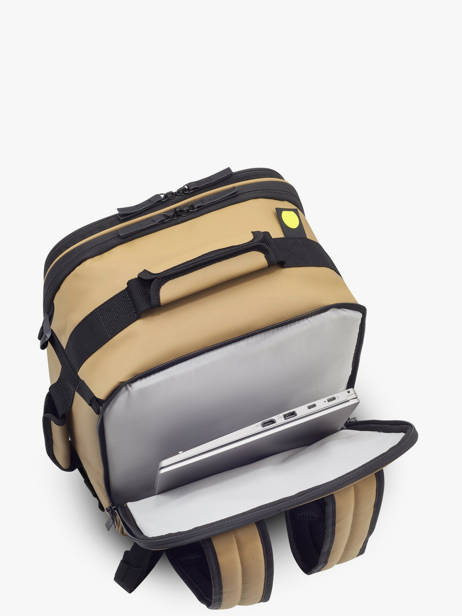 Business Rugzak Delsey Beige maubert 2.0 3813640W ander zicht 4