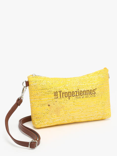 Cross Body Tas Panama Papier Les tropeziennes Geel panama TZ02 ander zicht 1