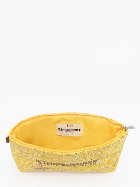 Cross Body Tas Panama Papier Les tropeziennes Geel panama TZ02 ander zicht 2