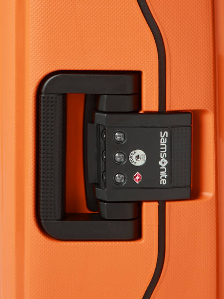 Harde Reiskoffer S'cure Samsonite Oranje s'cure 10U002 ander zicht 1