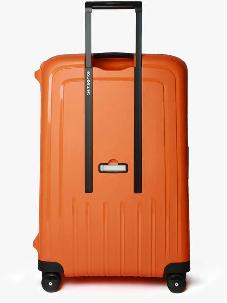 Harde Reiskoffer S'cure Samsonite Oranje s'cure 10U002 ander zicht 4