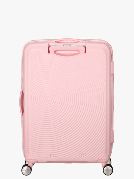 Harde Reiskoffer S Soundbox American tourister Roze soundbox 32G002 ander zicht 4