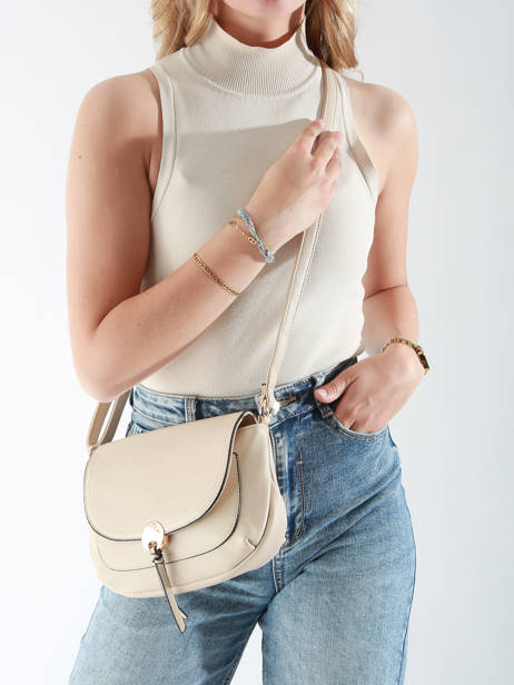 Cross Body Tas Soft Miniprix Beige soft Z83082 ander zicht 1