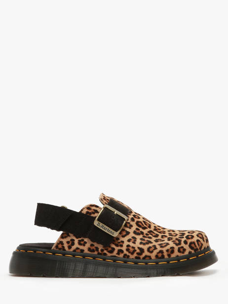 Slippers Jorge Iii Uit Leder Dr martens Bruin women 41088200
