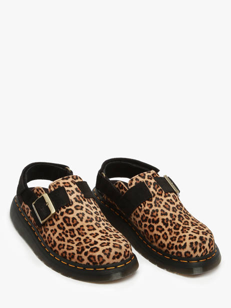 Slippers Jorge Iii Uit Leder Dr martens Bruin women 41088200 ander zicht 2