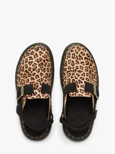 Slippers Jorge Iii Uit Leder Dr martens Bruin women 41088200 ander zicht 4