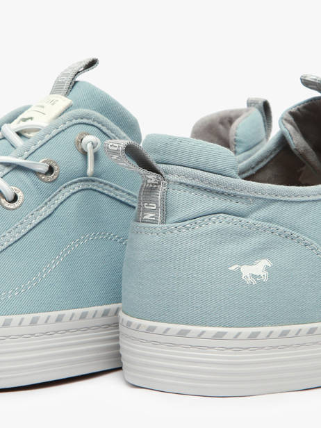 Sneakers Mustang Blauw women 1376308 ander zicht 3