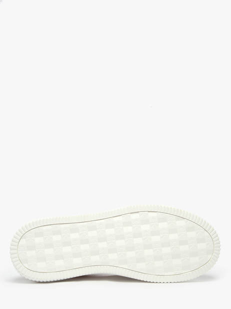 Sneakers Uit Leder Calvin klein jeans Wit men 121902S ander zicht 5