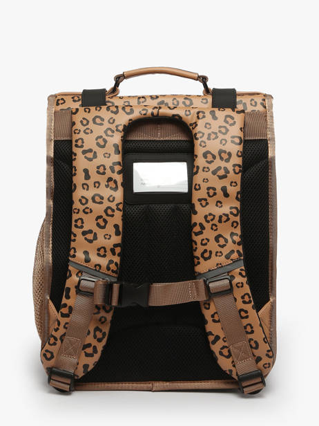 Rugzak Vintage North 2 Compartimenten Cameleon Bruin vintage north 28349-22 ander zicht 4