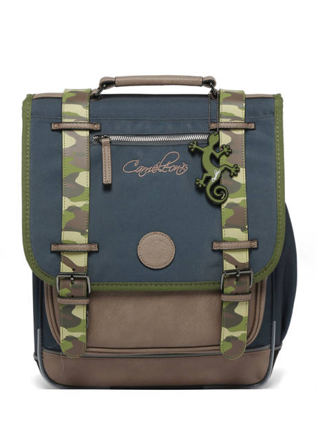 Rugzak Vintage Urban 2 Compartimenten Cameleon Grijs vintage urban SD39 ander zicht 6