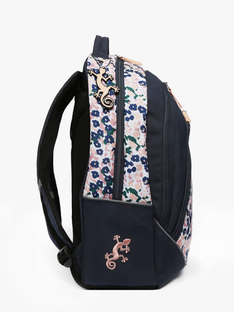 Rugzak 2 Compartimenten Cameleon Blauw actual SD45 ander zicht 2