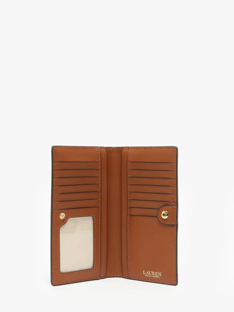 Portefeuille Leder Lauren ralph lauren Bruin dryden 371777 ander zicht 1