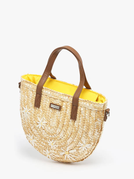 Handtas Koa Les tropeziennes Beige koa TZ03 ander zicht 2