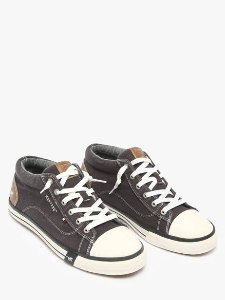 Sneakers Mustang Zwart men 4072507 ander zicht 2