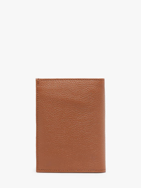 Portefeuille Leder Madras Etrier Bruin madras EMAD247 ander zicht 3