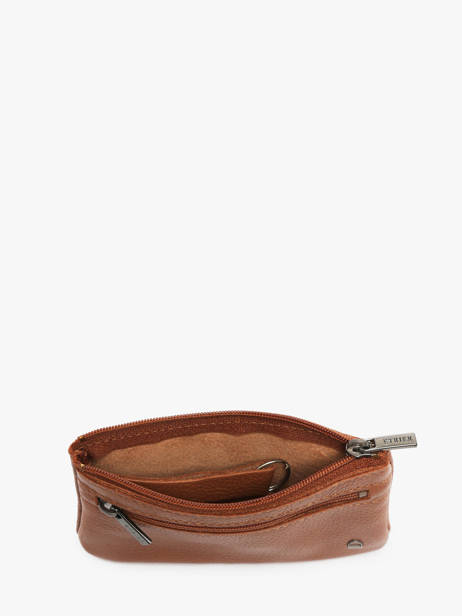 Portemonnee Madras Leder Etrier Bruin madras EMAD612 ander zicht 1
