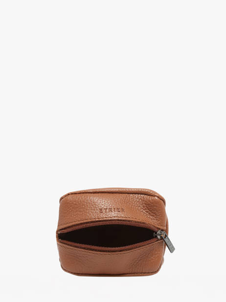 Portemonnee Madras Leder Etrier Bruin madras EMAD043 ander zicht 1