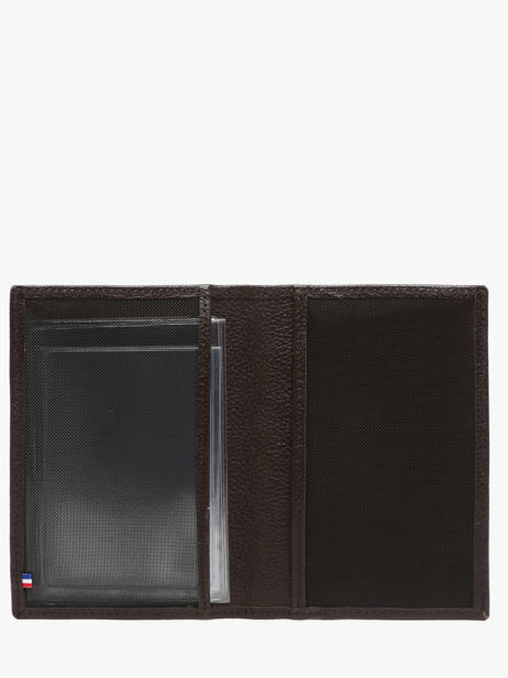 Documentenhouder Madras Leder Etrier Bruin madras EMAD429 ander zicht 1
