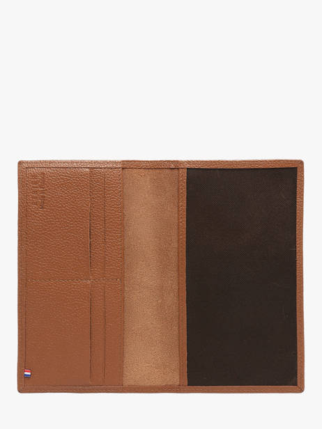 Chequehouder Madras Leder Etrier Bruin madras EMAD905 ander zicht 1