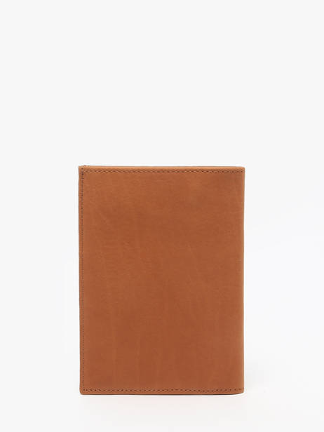 Portefeuille Oil Leder Etrier Bruin oil EOIL442 ander zicht 3