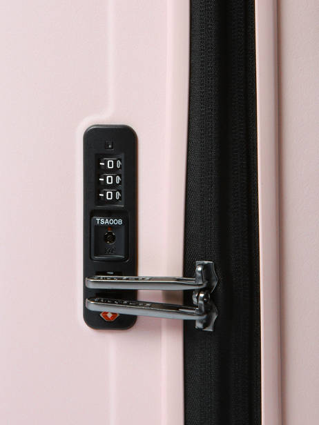Harde Reiskoffer Restackd Samsonite Roze restackd 150704 ander zicht 1