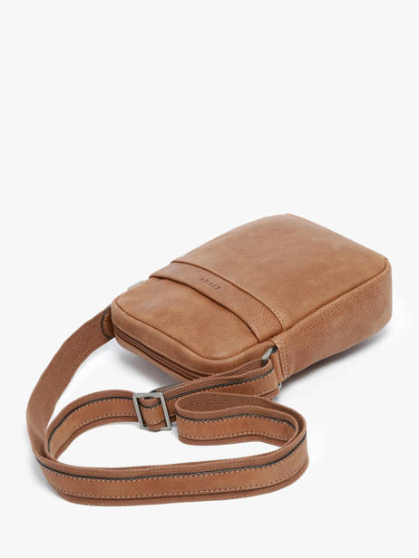 Cross Body Tas Spider Leder Etrier Bruin spider 12645 ander zicht 2