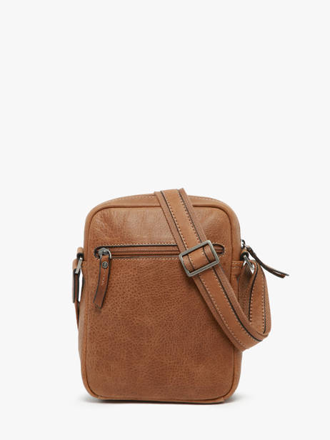 Cross Body Tas Spider Leder Etrier Bruin spider 12645 ander zicht 4