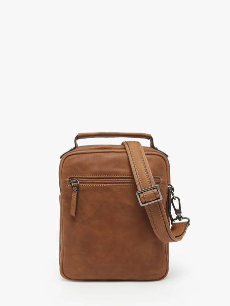 Cross Body Tas Spider Leder Etrier Bruin spider ESPI732M ander zicht 4
