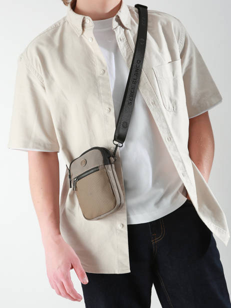 Cross Body Tas Serge blanco Beige control 753135 ander zicht 1
