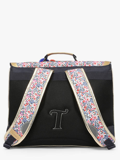 Boekentas 2 Compartimenten Tann's Blauw les fantaisies f 41265 ander zicht 4