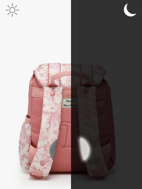 Rugzak Tann's Roze tann's x tartine et choco 214213 ander zicht 5