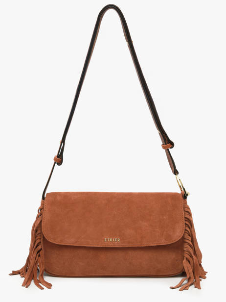 Schoudertas Country Leder Etrier Bruin country ECOU145M