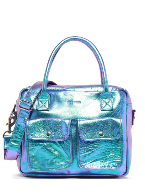 Handtas A4 Formaat Paul marius Blauw scarabee 25573-39
