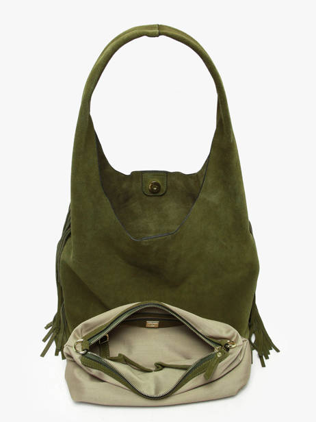 Schoudertas M Country Leder Etrier Groen country ECOU154M ander zicht 4