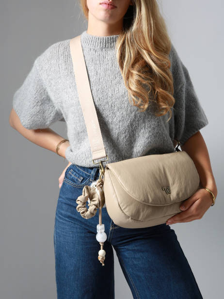 Cross Body Tas M Alizier Woomen Beige alizier WALI04 ander zicht 1