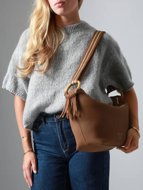 Cross Body Tas Camomille Woomen Bruin camomille WCAO03 ander zicht 1