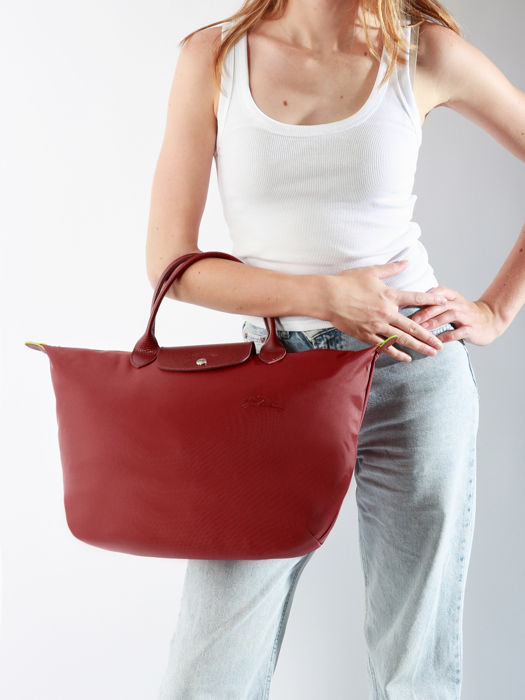 Longchamp Le pliage green Handtas Rood