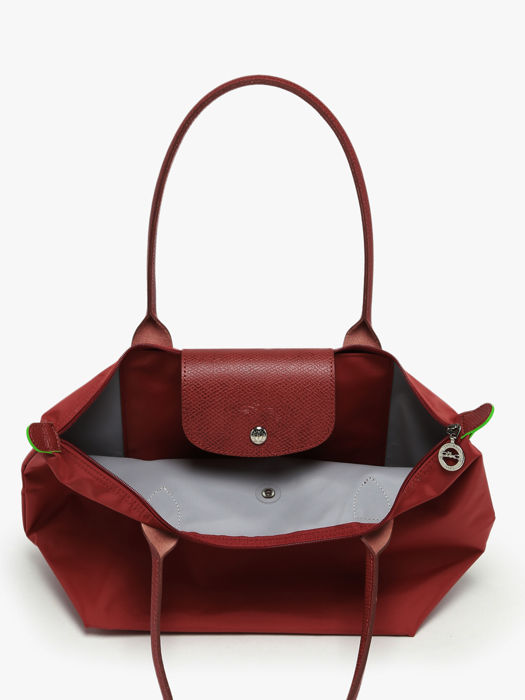 Longchamp Le pliage green Schoudertas Rood