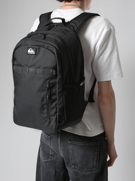 Rugzak 2 Compartimenten Quiksilver Zwart youth access QYBP3734 ander zicht 1