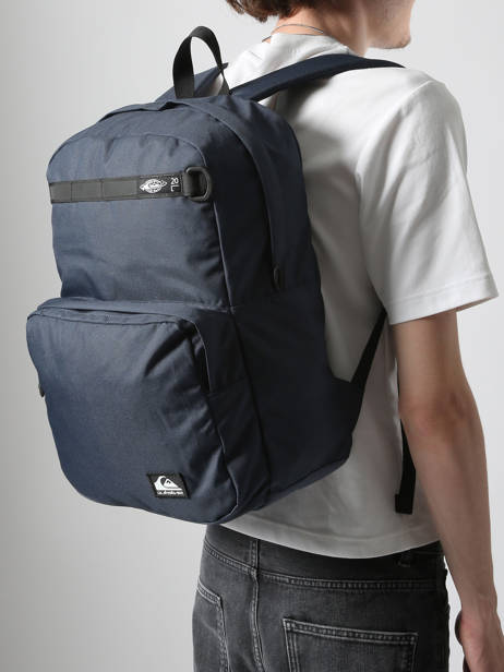 Rugzak 1 Compartiment Quiksilver Blauw youth access QYBP3730 ander zicht 1