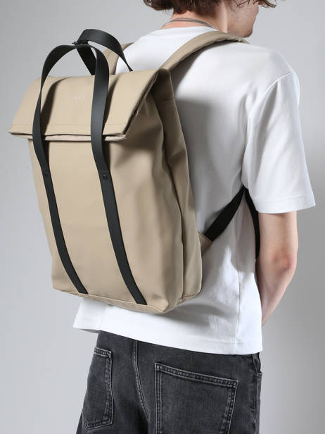 Rugzak Rains Beige city 12940 ander zicht 1
