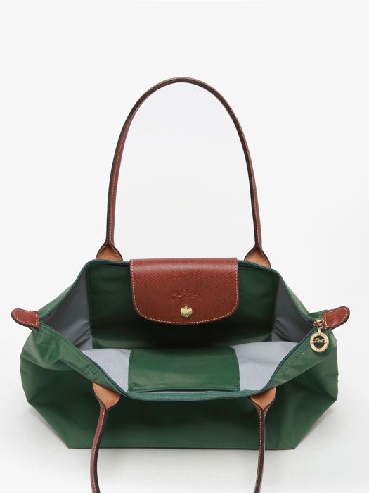 Longchamp Le pliage original Schoudertas Groen