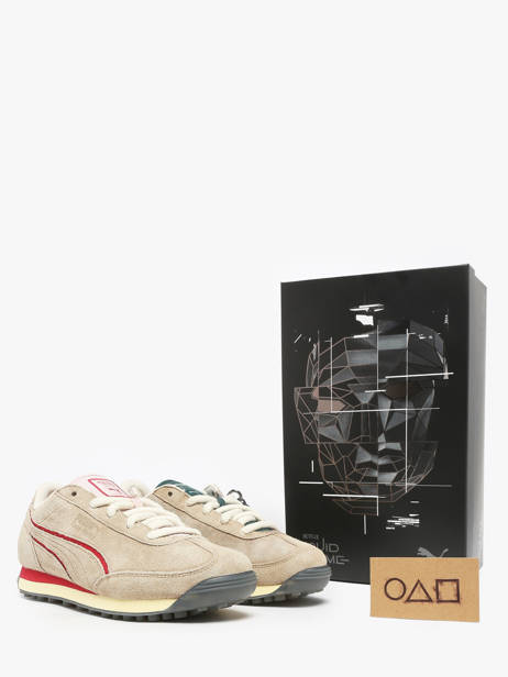 Sneakers Easy Rider Squid Game Uit Leder Puma Beige men 40364301 ander zicht 4