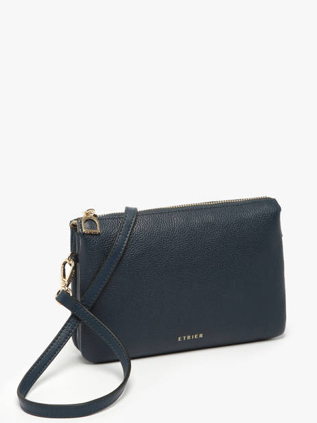 Cross Body Tas Tradition Leder Etrier Blauw tradition ETRA0143 ander zicht 1