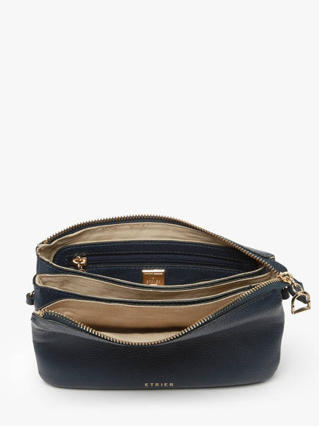 Cross Body Tas Tradition Leder Etrier Blauw tradition ETRA0143 ander zicht 2