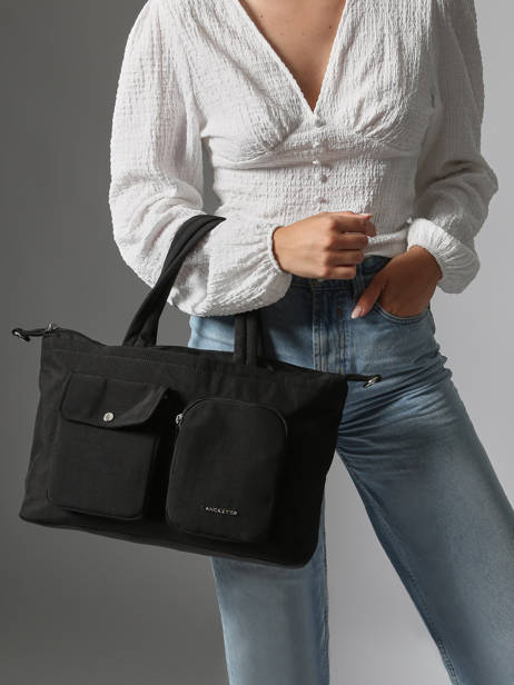 Handtassen Basic Pocket Lancaster Zwart basic pocket 93 ander zicht 1