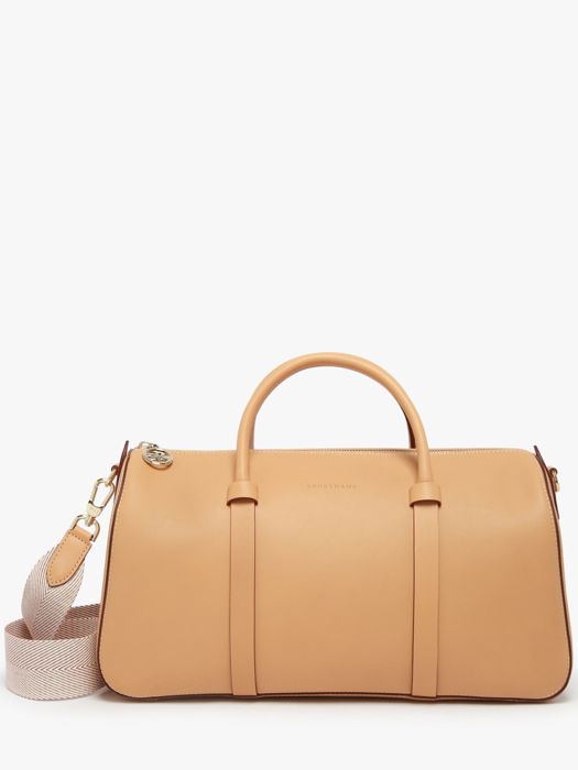 Longchamp Daylong chevron Handtas Bruin