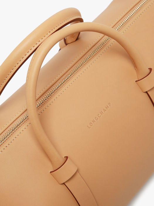 Longchamp Daylong chevron Handtas Bruin