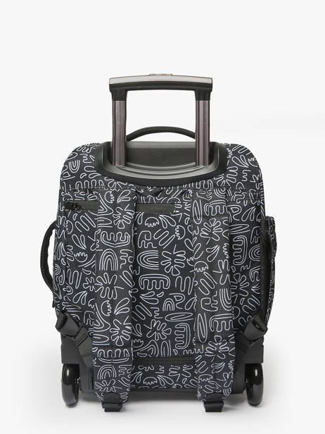 Handbagage Rugzak Travel Cabaia Zwart travel XS ander zicht 4